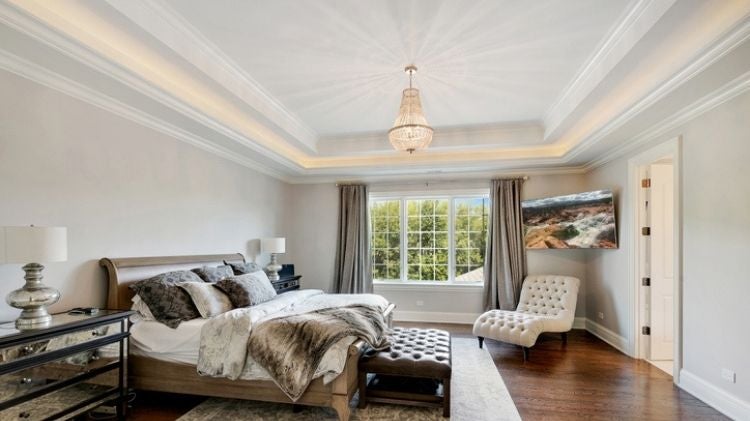 臥室的暗架天花板