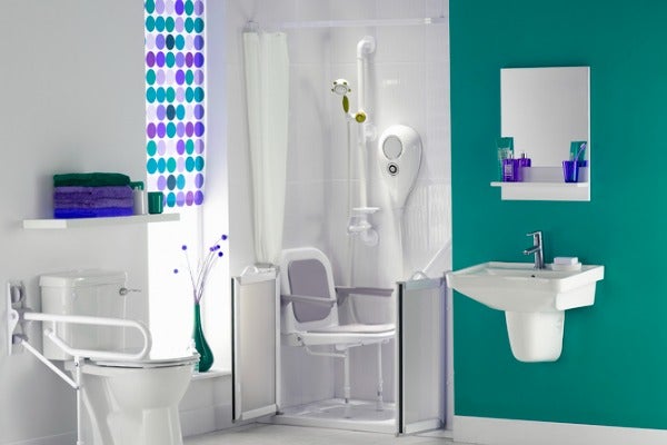 無障礙浴室設計範例1