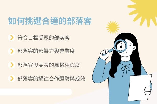 如何挑選合適的部落客