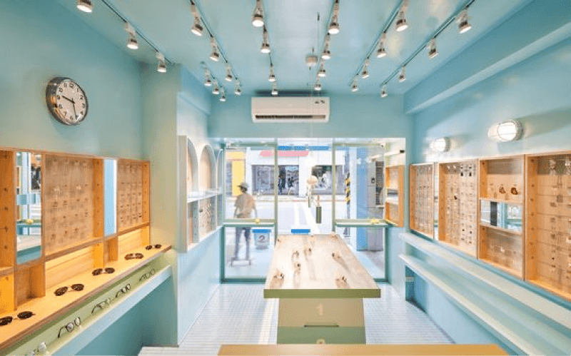 拍攝飾品店擺設