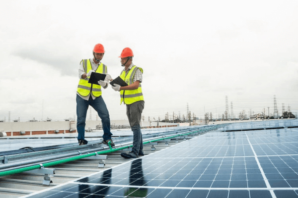 屋頂架設太陽能板隔熱