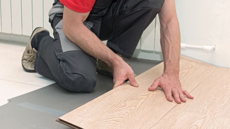 直鋪式木地板施工