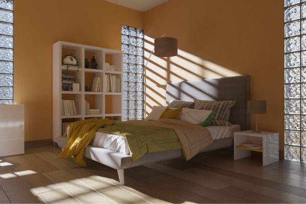 玻璃磚設計:居家採光窗2