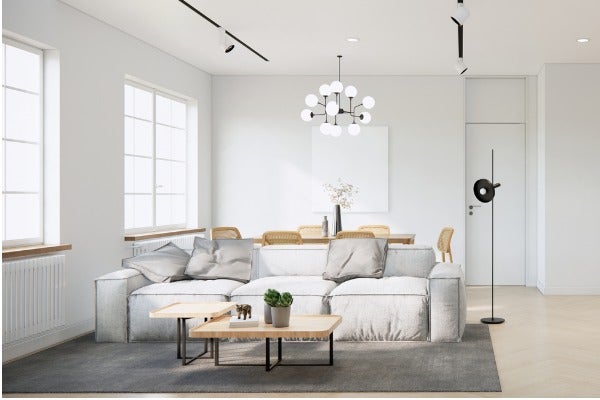 簡約北歐風軌道燈設計