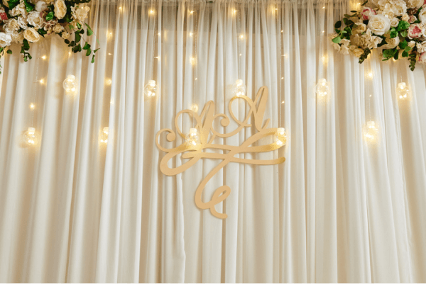 布藝Backdrop婚禮佈置價格