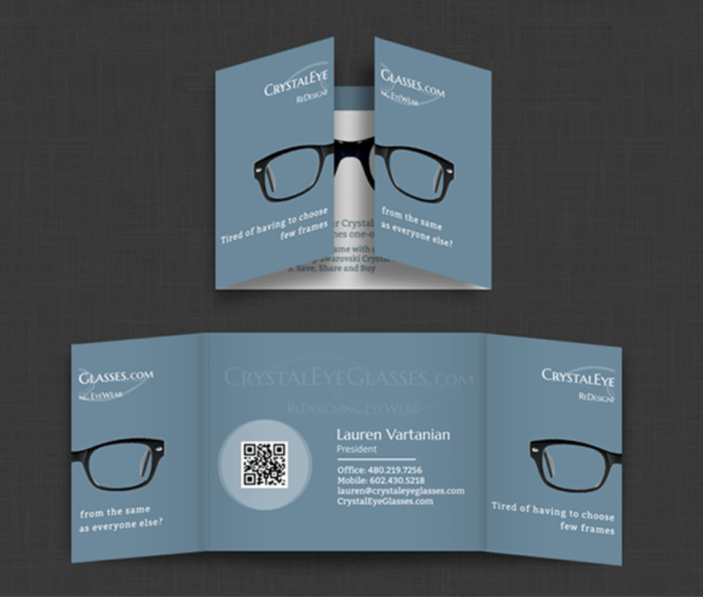 傳單設計11-觀音褶式傳單設計