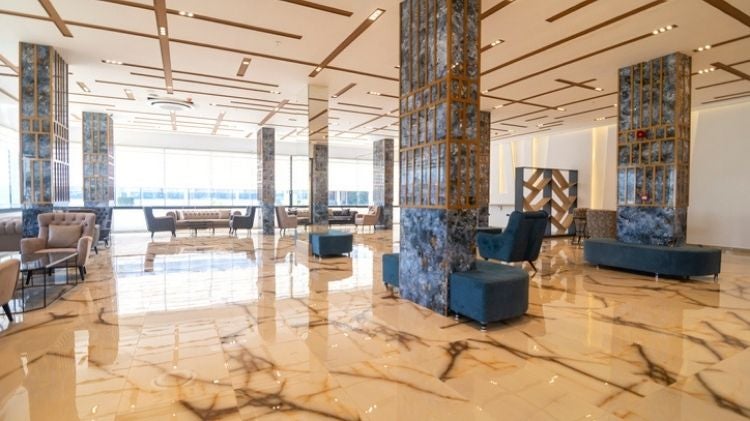 迎賓大廳大理石地板