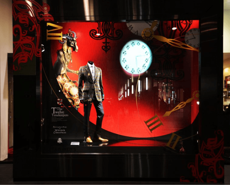 百貨公司櫥窗設計