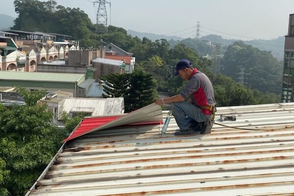 ▲直接覆蓋新浪板工程