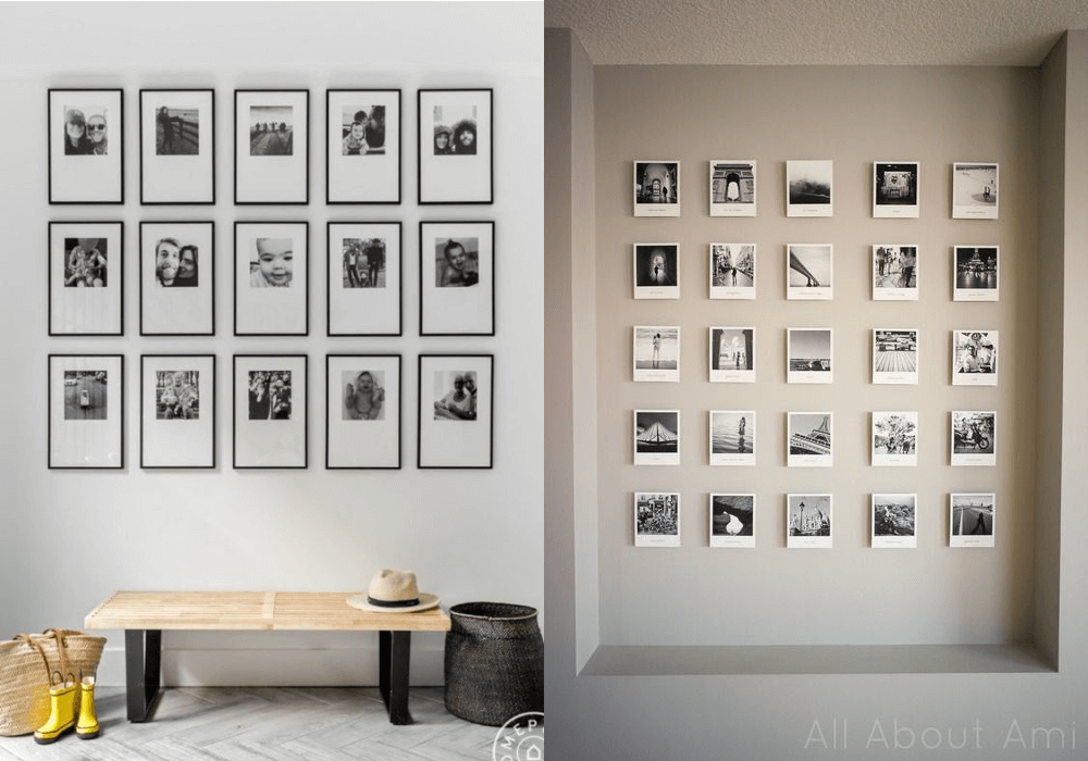 風格獨特的照片牆設計