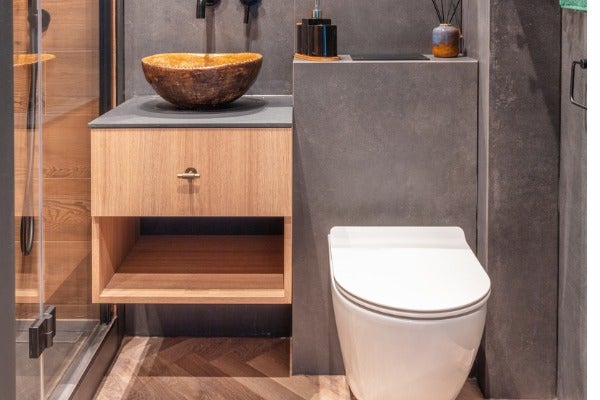 壁掛式無腳浴櫃