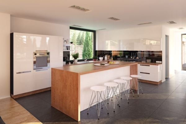 廚房的平釘天花板設計