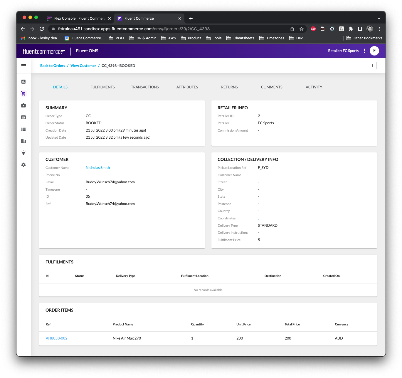 Fluent Commerce Docs