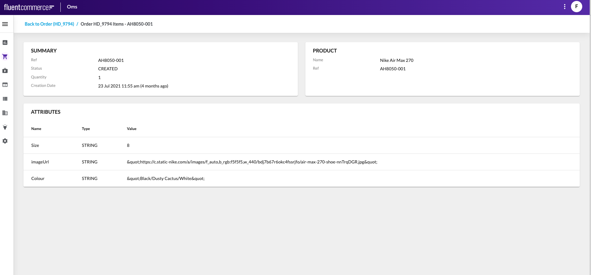 Order lifecycle