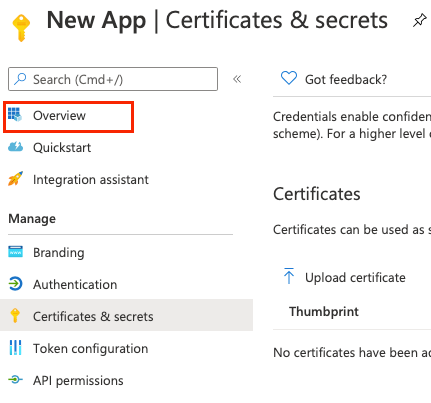 Configure Azure AD connection via OIDC