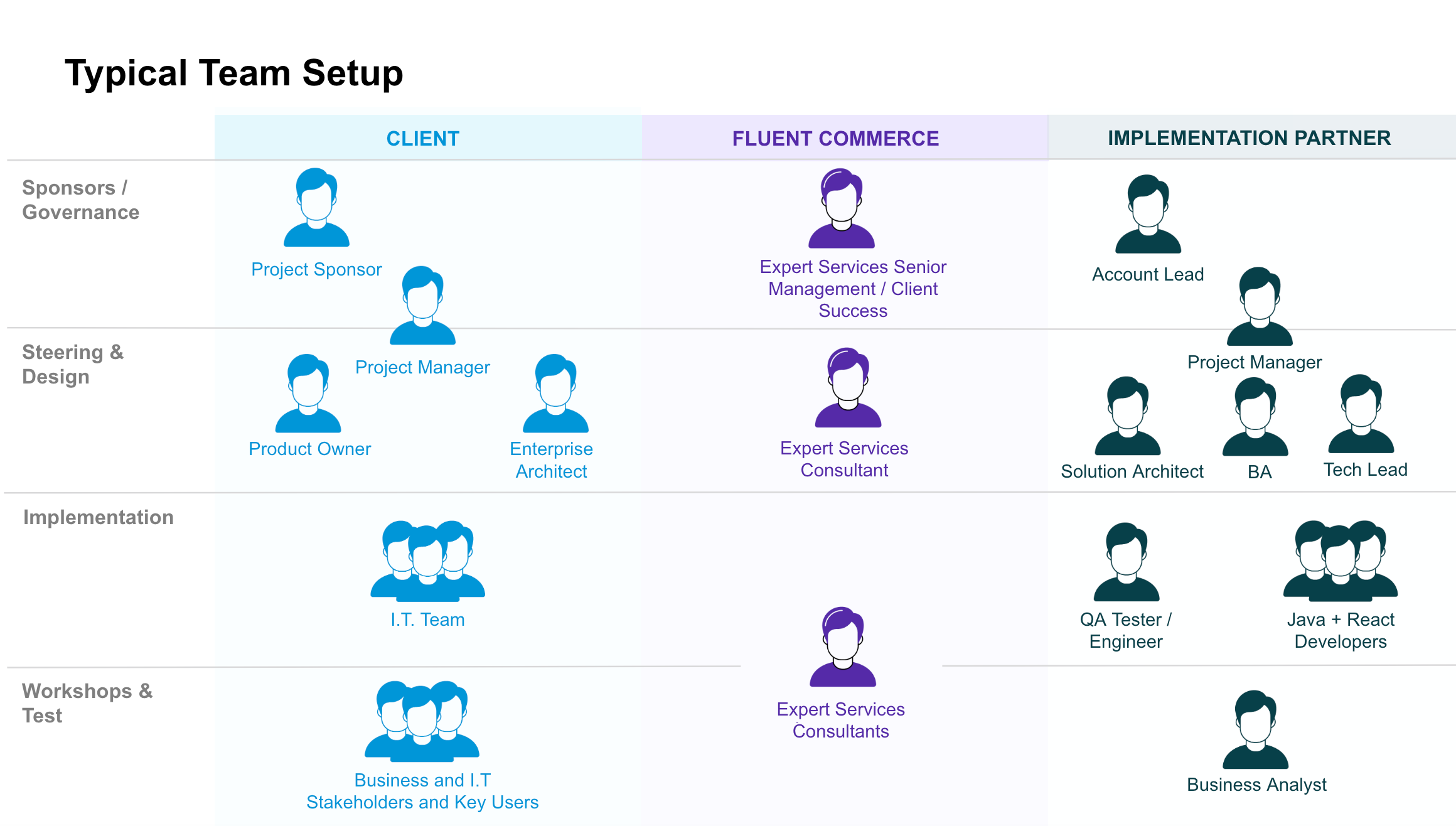 Planning and Execution of Fluent OMS Projects