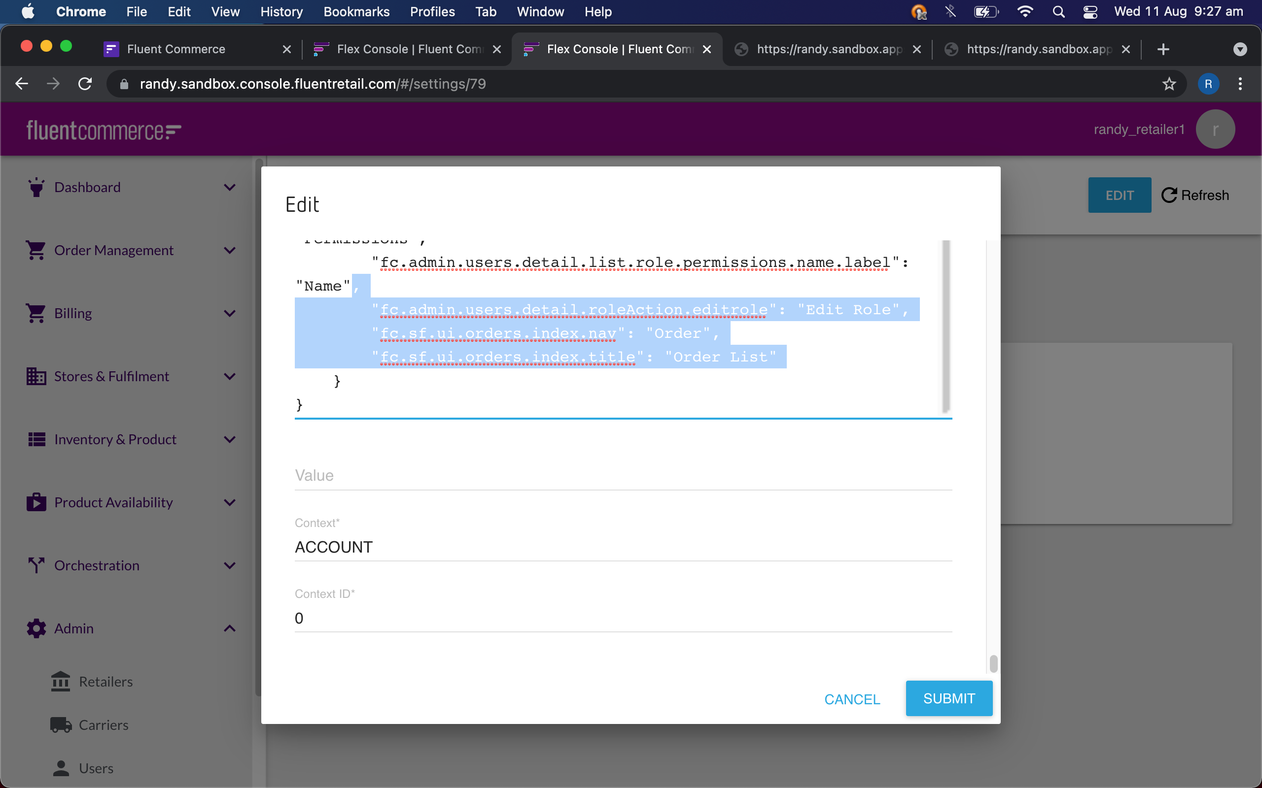 Add Order List Page into Fluent Store