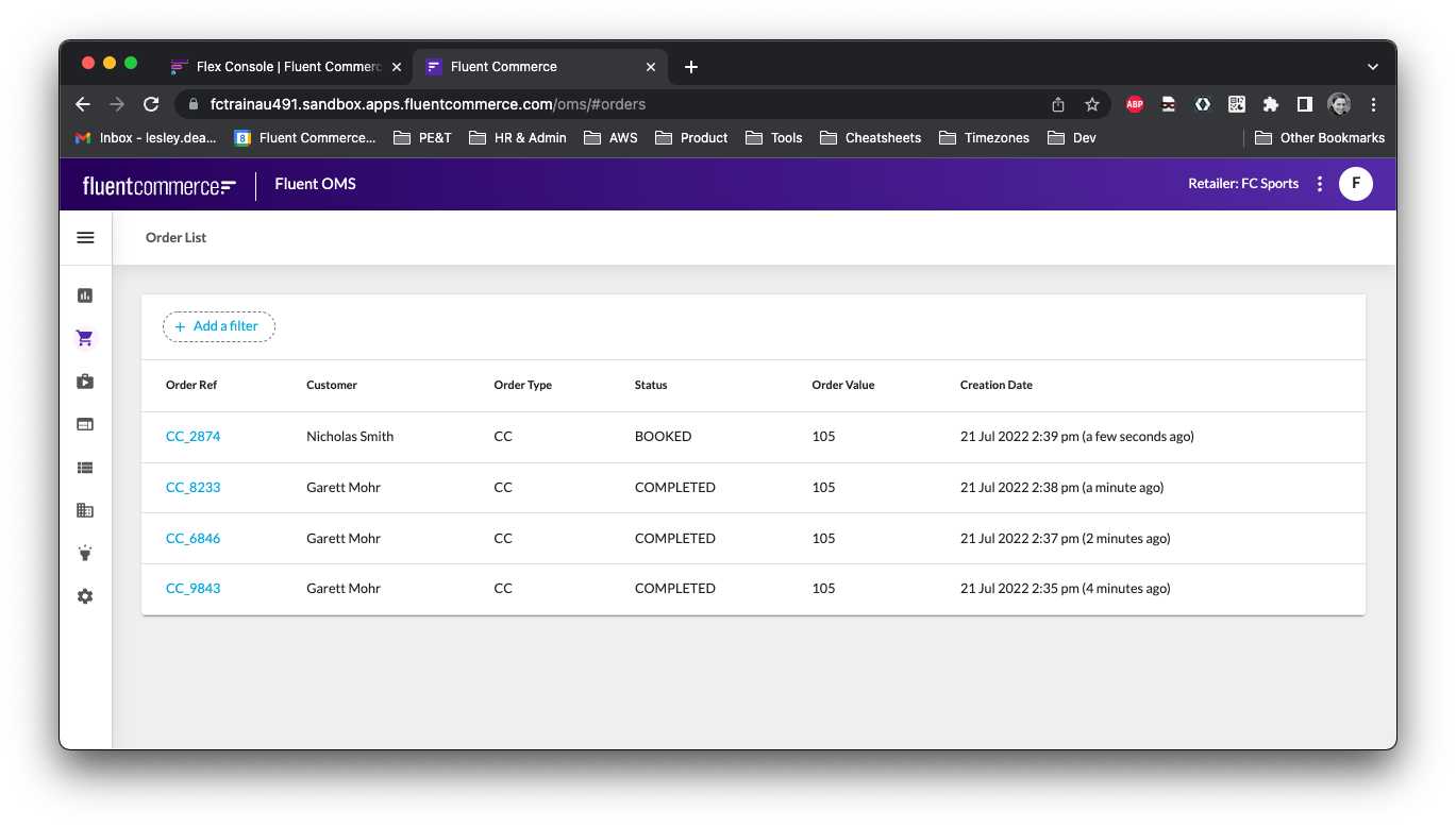 Fluent Commerce Docs