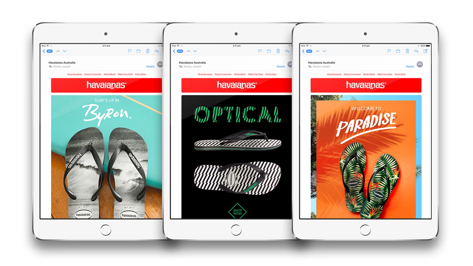 Havaianas | email marketing | Devotion