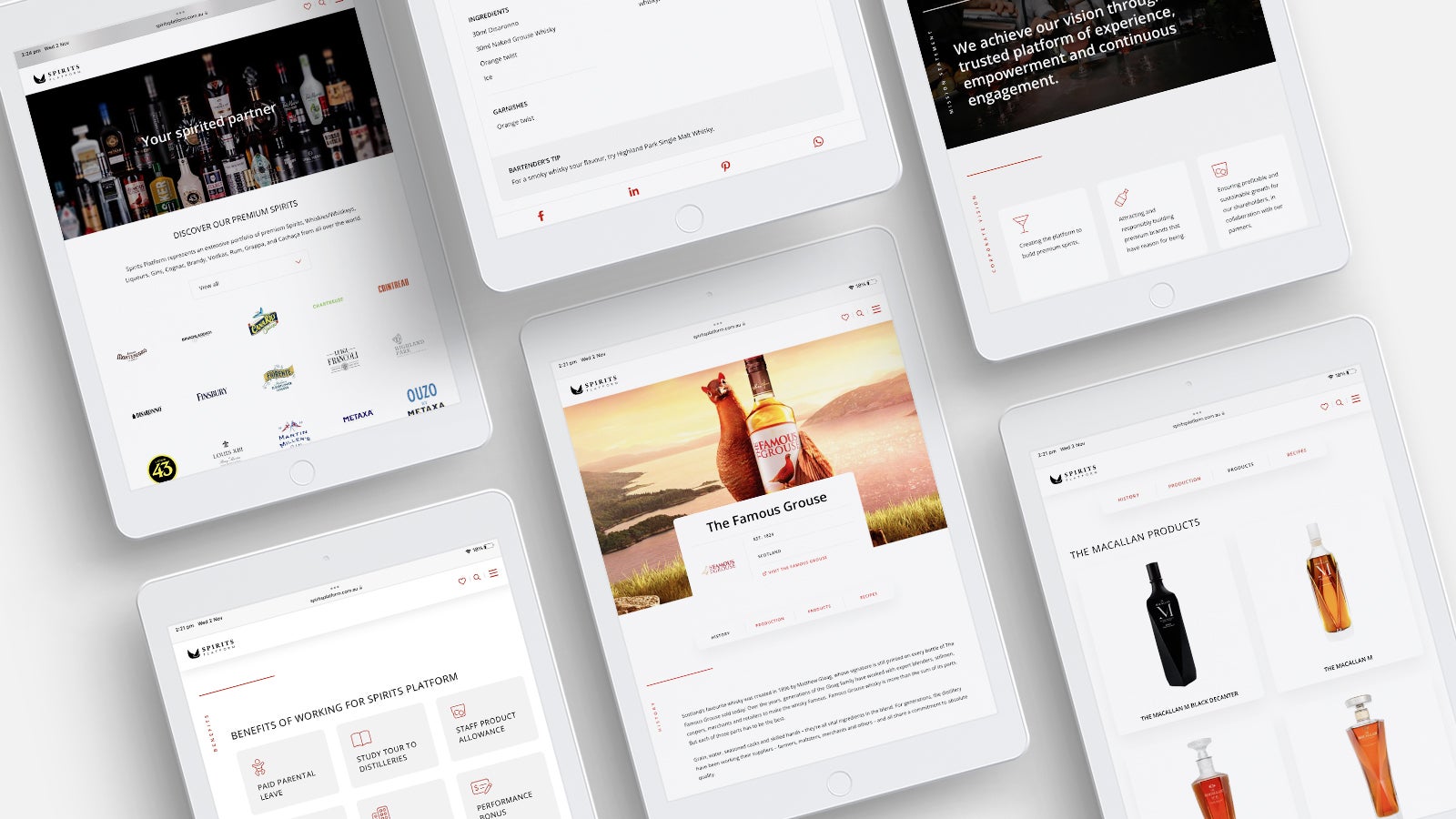 site Development Spirits Platform Devotion Digital