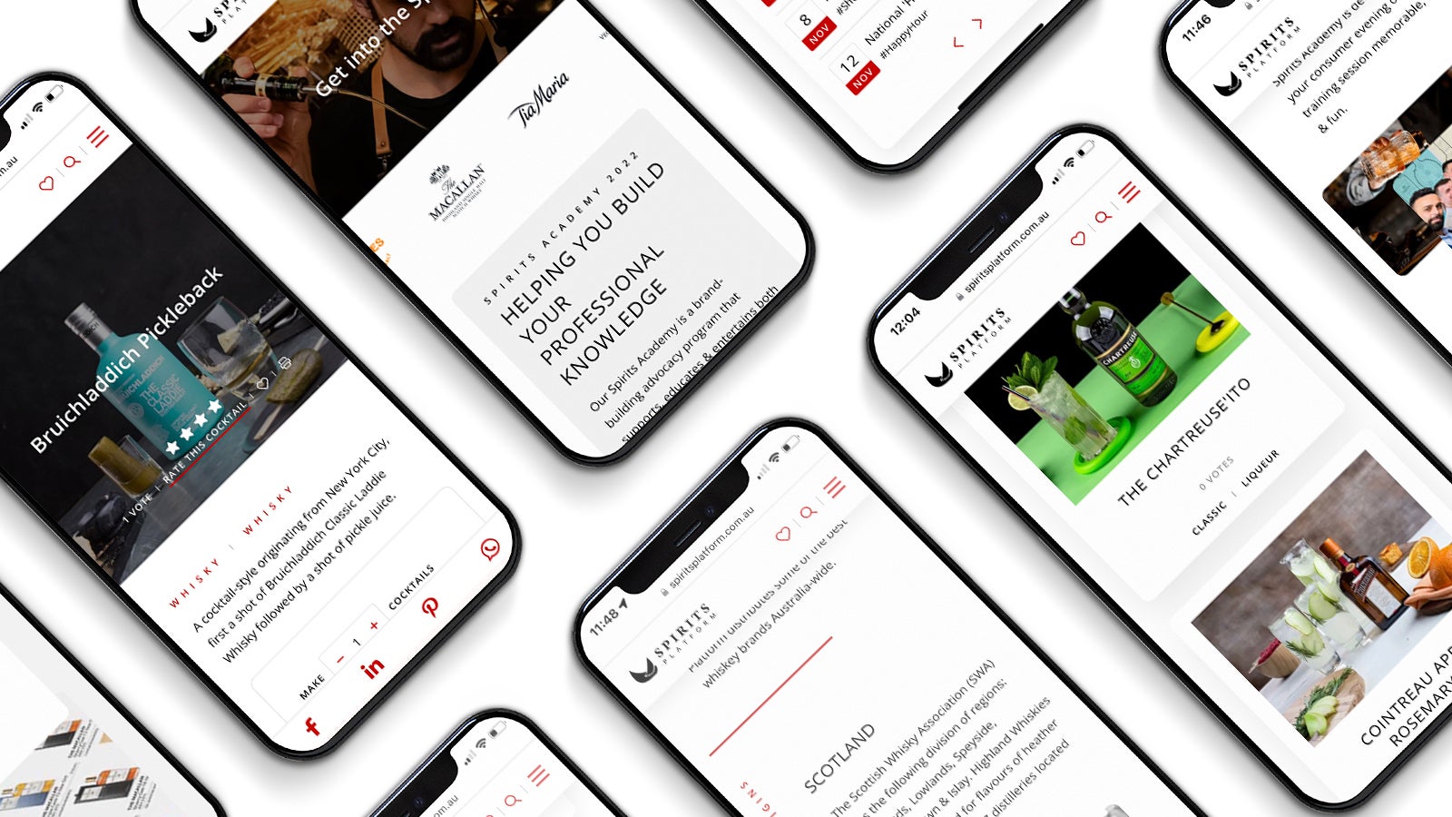 site Development Spirits Platform Devotion Digital