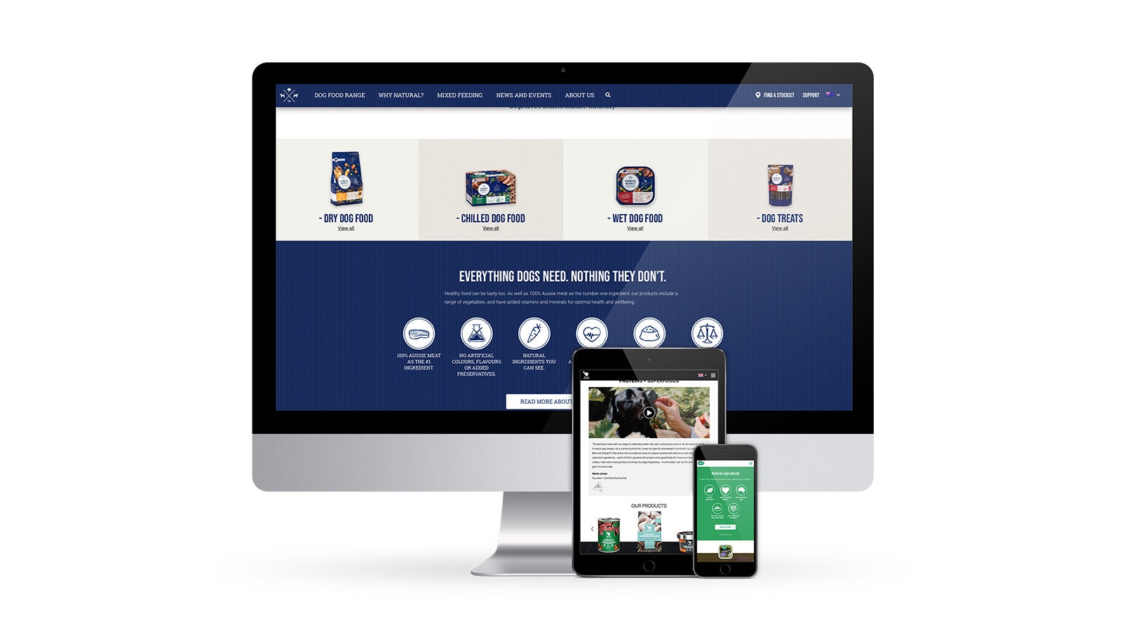 site Development Real Pet Food Company Devotion