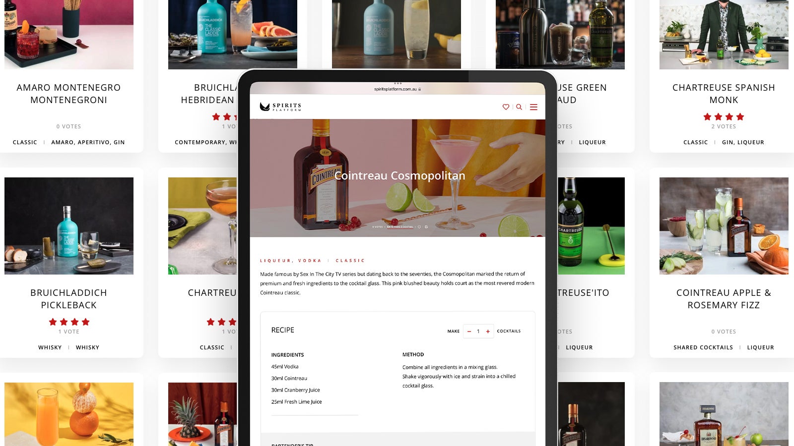 site Development Spirits Platform Devotion Digital