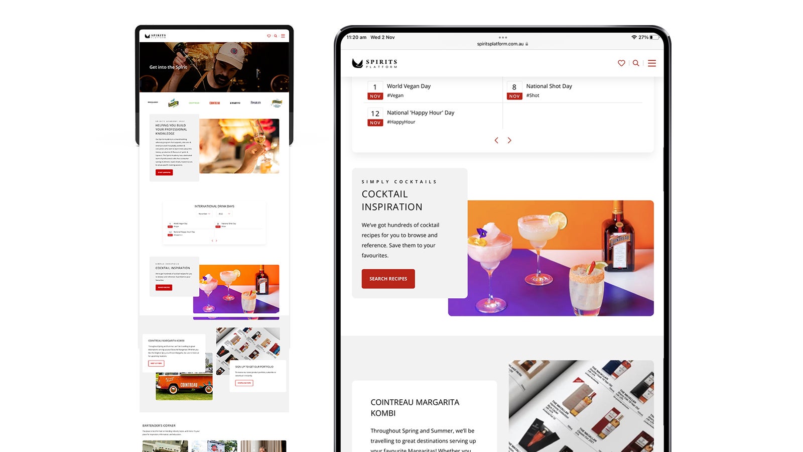 site Development Spirits Platform Devotion Digital