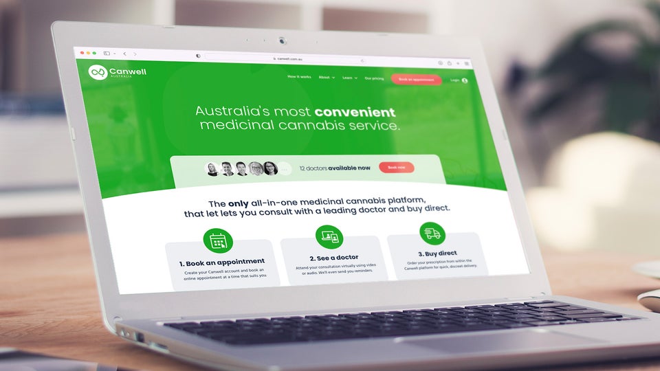 Canwell Australia website on a laptop | Devotion