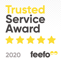 Feefo Trusted Service Award – 2020