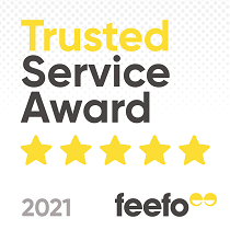 Feefo Trusted Service Award – 2021