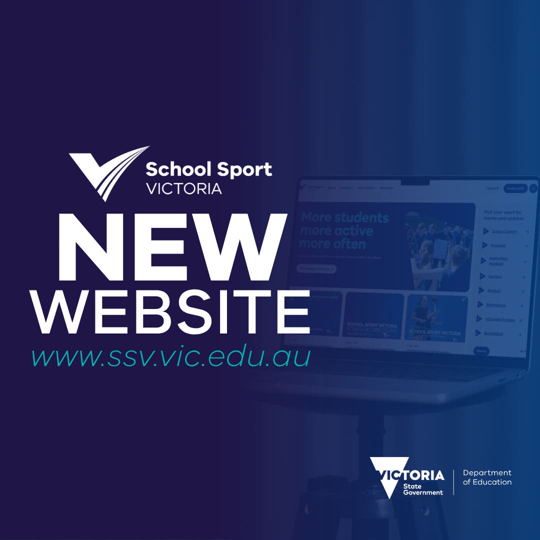 School Sport Victoria unveils new and improved website and refreshed brand School Sport Victoria unveils new and improved website and refreshed brand