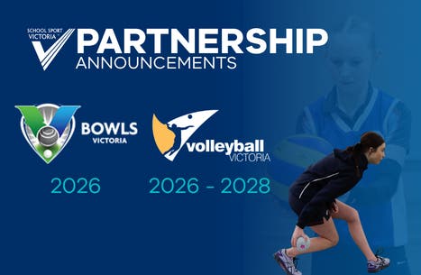 School Sport Victoria Extends Partenrhip with Bowls Victoria and Volleyball Victoria School Sport Victoria Extends Partenrhip with Bowls Victoria and Volleyball Victoria