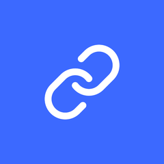 Icon link white