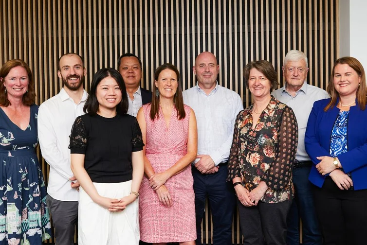Group of nine Actuaries Institute educators.