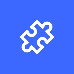 Puzzle piece outline.