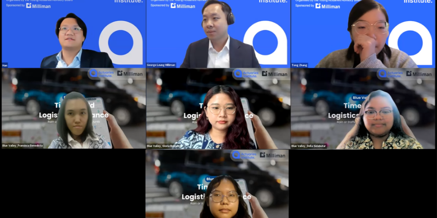 A screenshot of participants from the 2025 Innovation Challenge