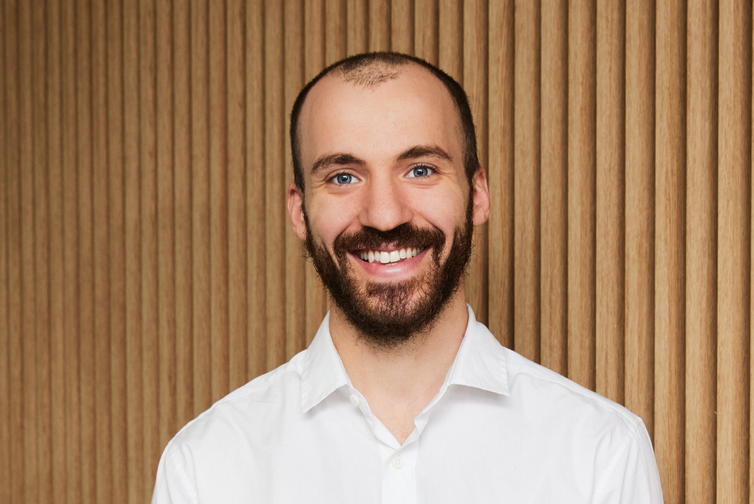 Headshot of educator Zach Tirrell