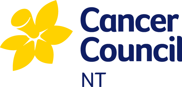 Cancer Council NT logo with yellow daffodil.