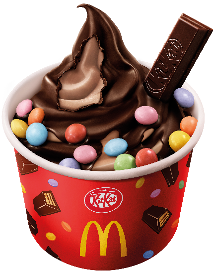 朱古力脆皮KITKAT®芭菲*