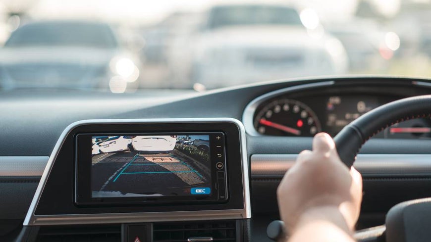 dashboard technology inside car