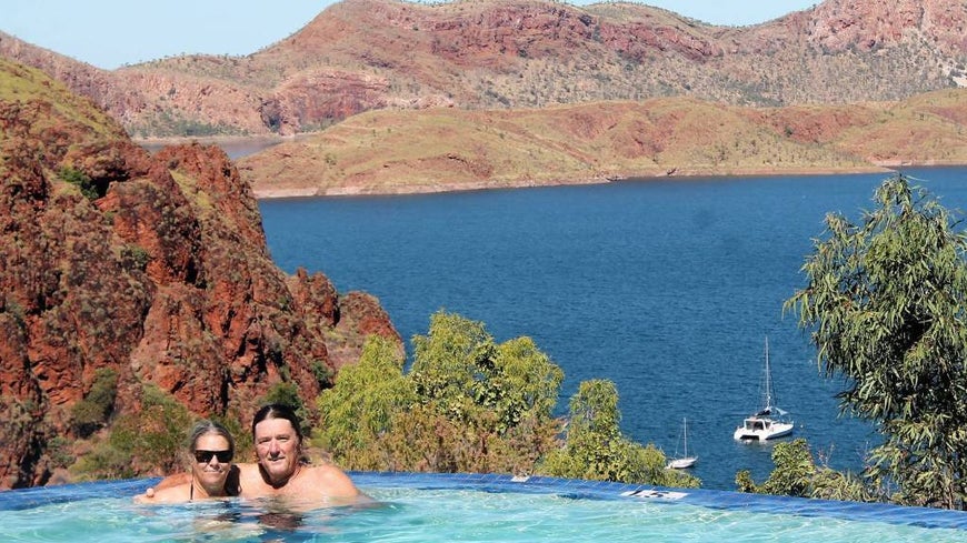 Tony and Lisa Southwell travel around Australia together following Tony’s battle with throat cancer. 