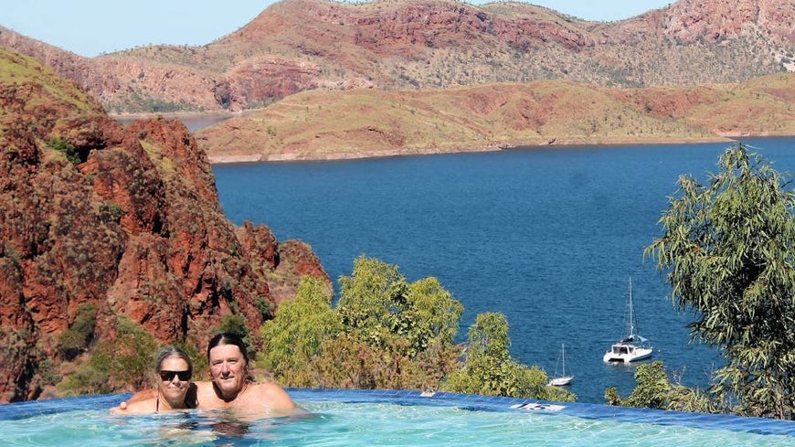 Tony and Lisa Southwell travel around Australia together following Tony’s battle with throat cancer.
