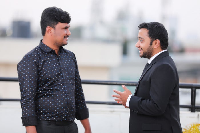 Suresh & Rajath discussing