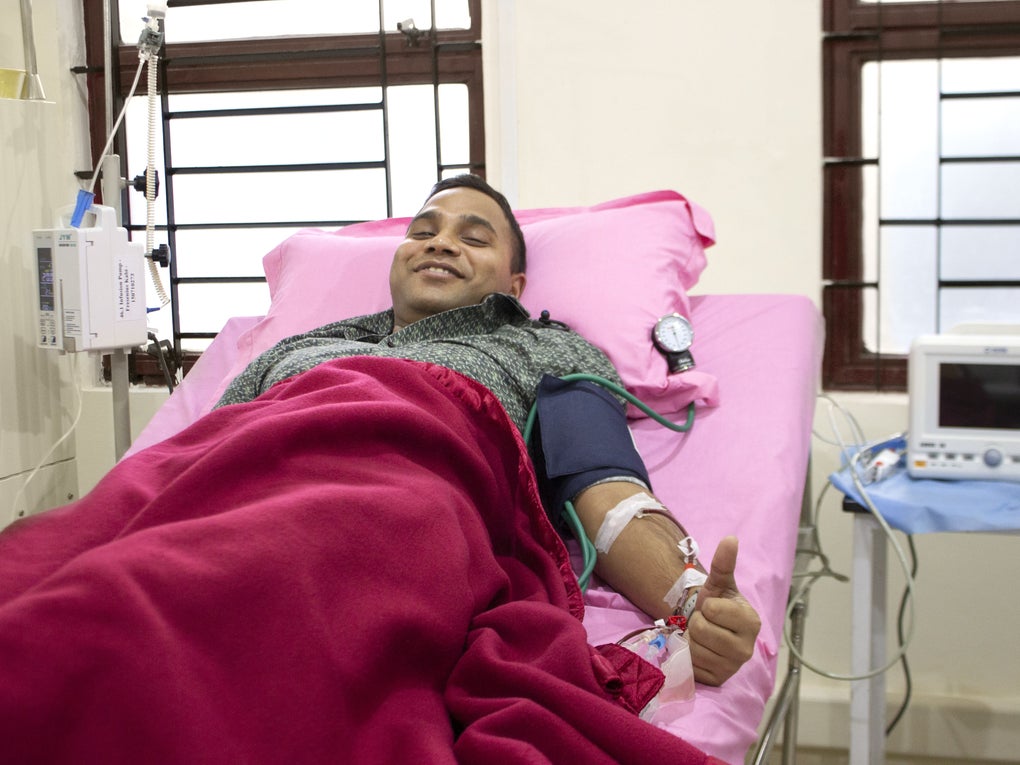 Harsh donating stem cells Harsh donating stem cells