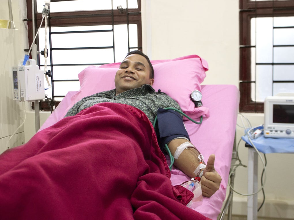 Harsh donating stem cells Harsh donating stem cells