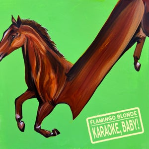 Artwork for track: Karaoke Baby (ft. Asha Jefferies) by flamingo blonde