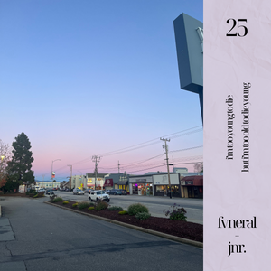 Artwork for track: 25 (ft. jnr.) by FVNERAL