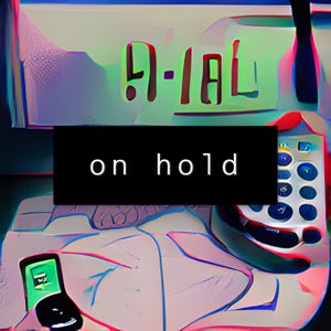 Artwork for track: on hold by Finwë
