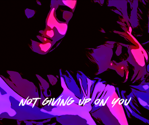 Artwork for track: Not Giving Up On You by Ksee Iris 